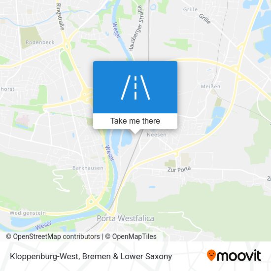 Kloppenburg-West map