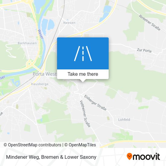 Mindener Weg map