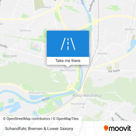 Schandfuhr map