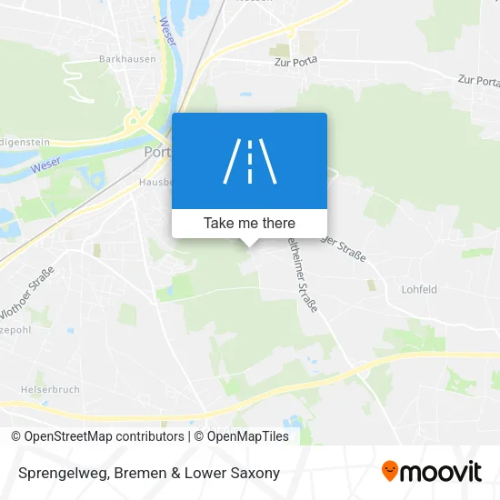 Карта Sprengelweg