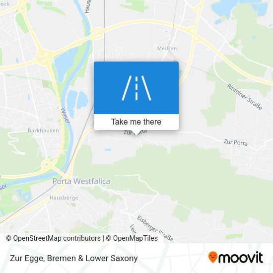 Zur Egge map