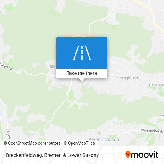 Breckenfeldweg map