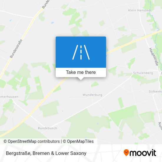 Bergstraße map
