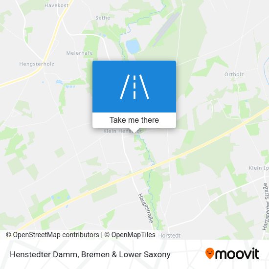 Henstedter Damm map