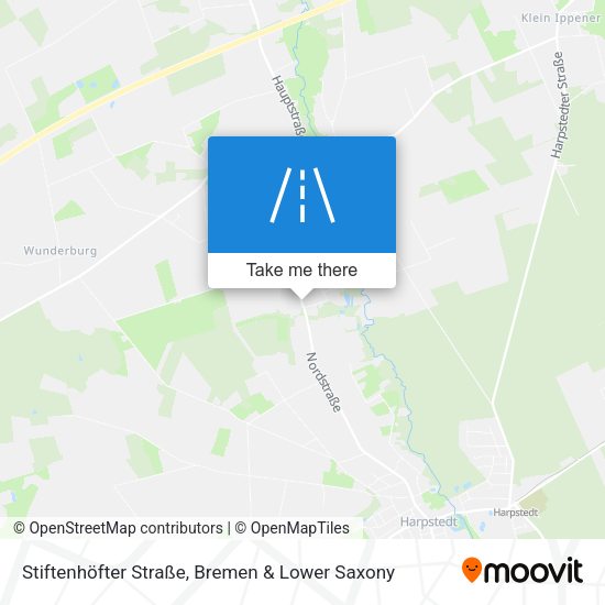 Stiftenhöfter Straße map
