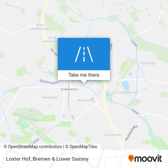 Loxter Hof map