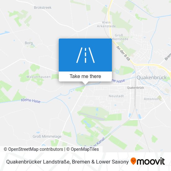 Quakenbrücker Landstraße map
