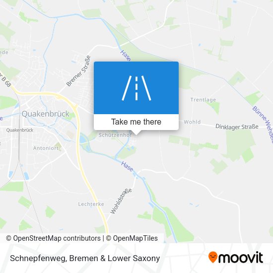 Schnepfenweg map