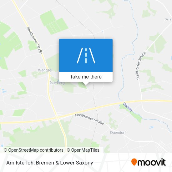 Am Isterloh map