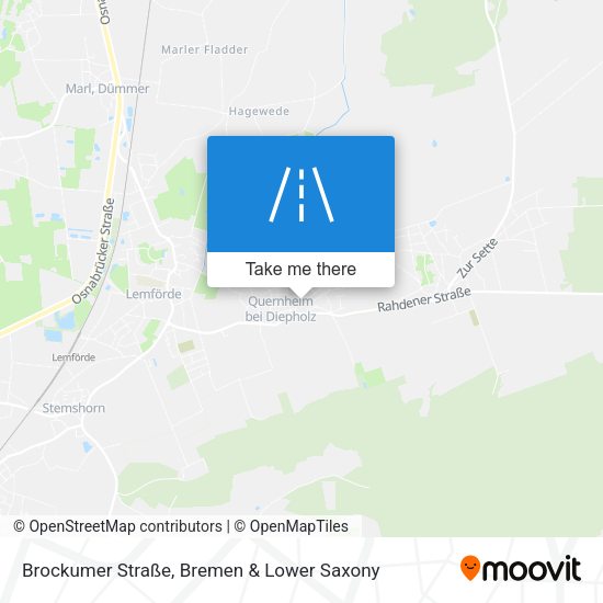 Brockumer Straße map