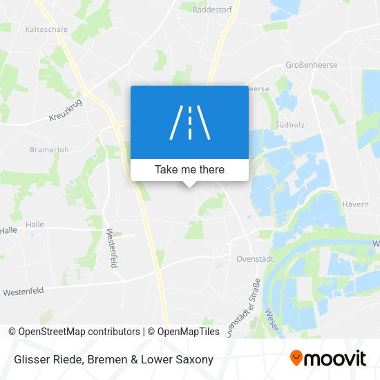 Glisser Riede map