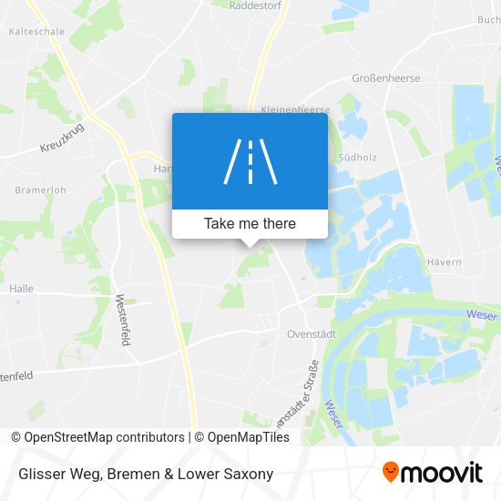Glisser Weg map
