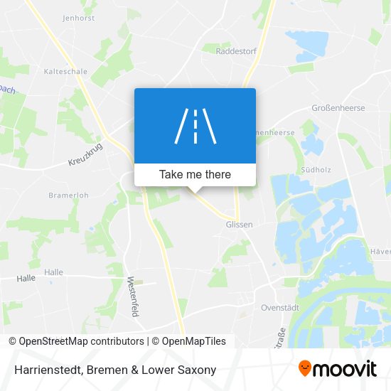 Harrienstedt map