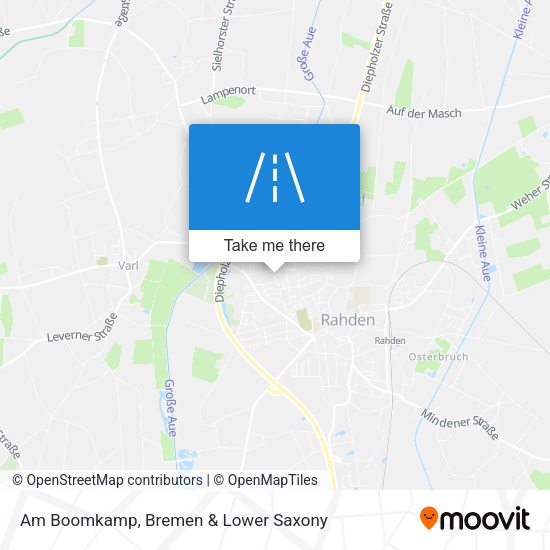 Am Boomkamp map
