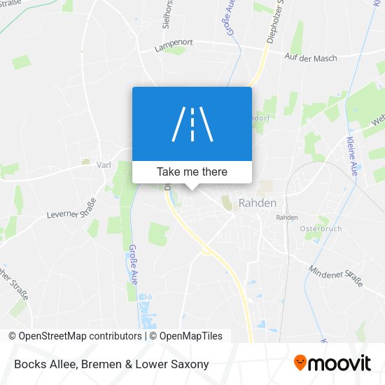 Bocks Allee map