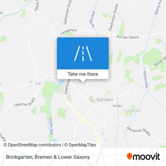 Brinkgarten map