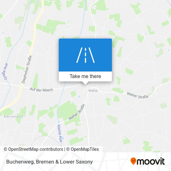 Buchenweg map