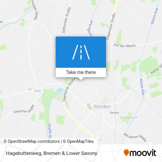 Hagebuttenweg map