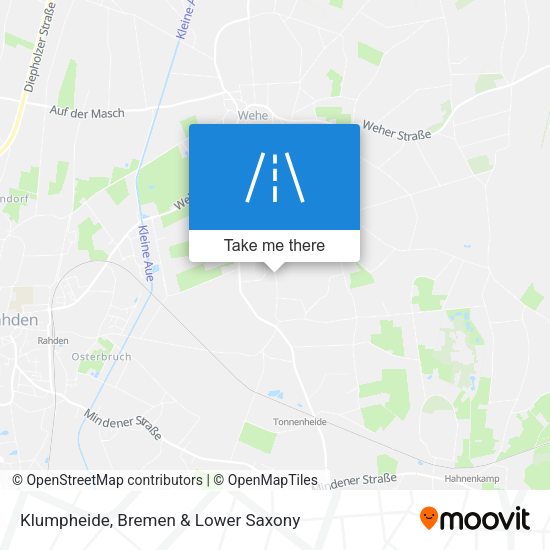 Klumpheide map