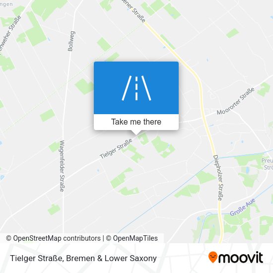Tielger Straße map