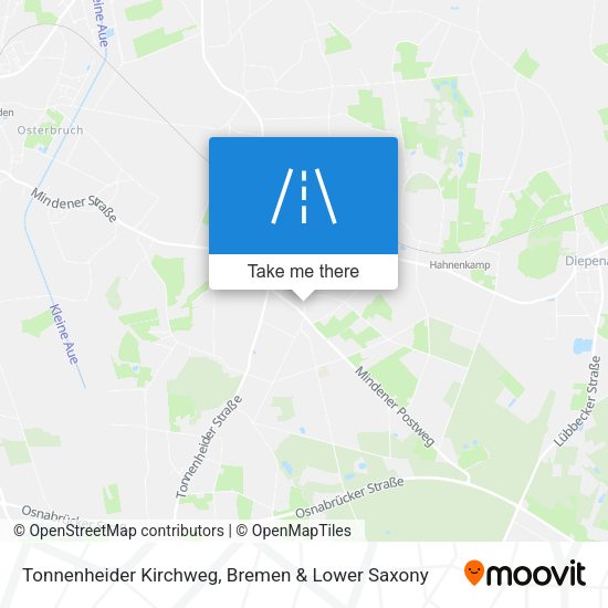 Tonnenheider Kirchweg map