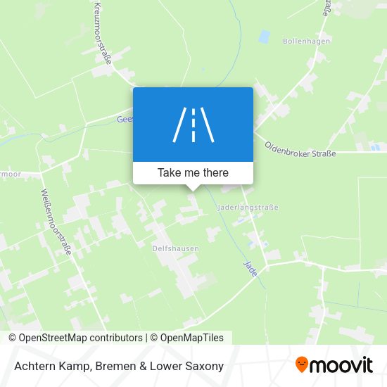 Achtern Kamp map