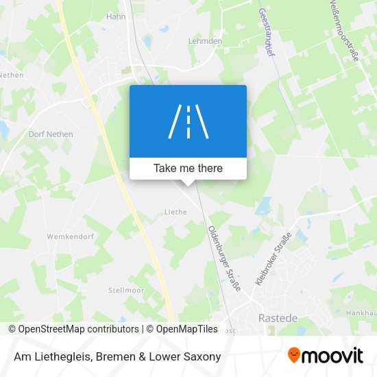 Am Liethegleis map