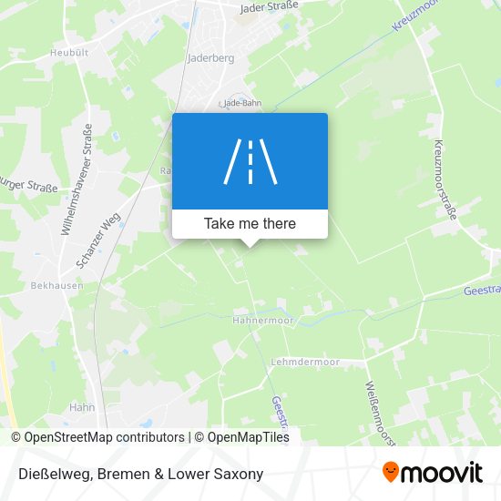 Dießelweg map