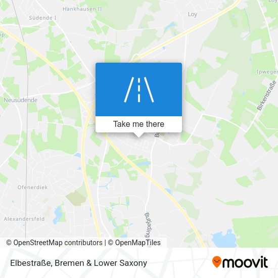 Elbestraße map