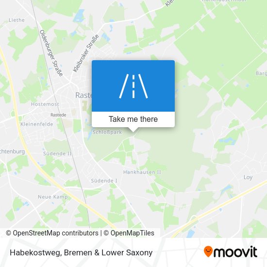 Habekostweg map