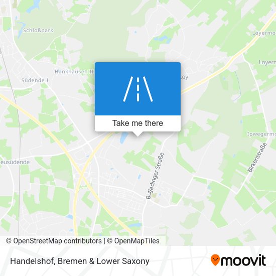 Handelshof map