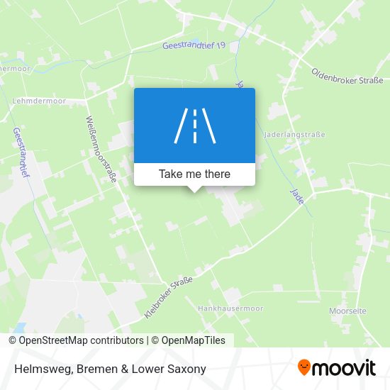 Helmsweg map