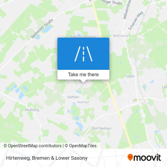 Hirtenweg map