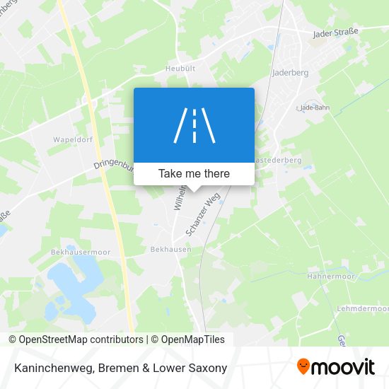 Kaninchenweg map