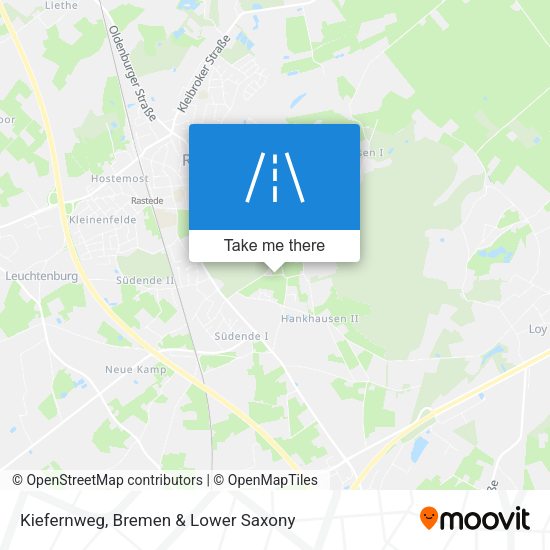 Kiefernweg map