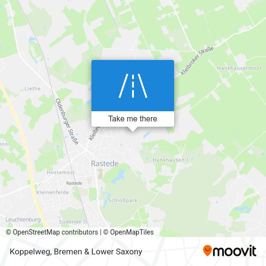 Koppelweg map