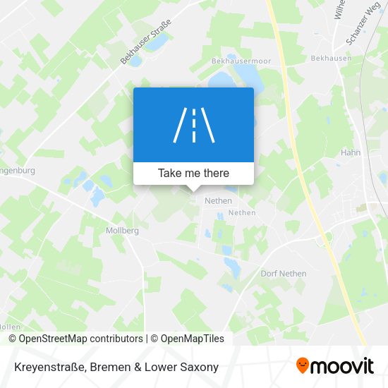Kreyenstraße map