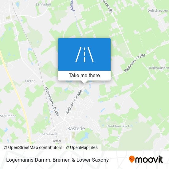 Logemanns Damm map