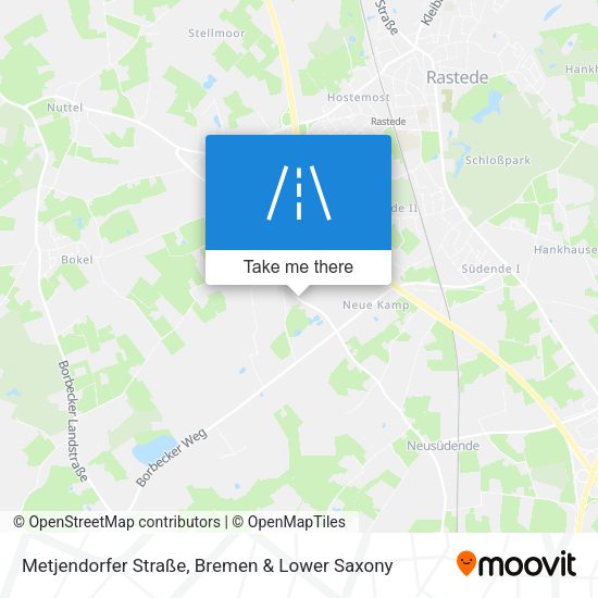 Metjendorfer Straße map
