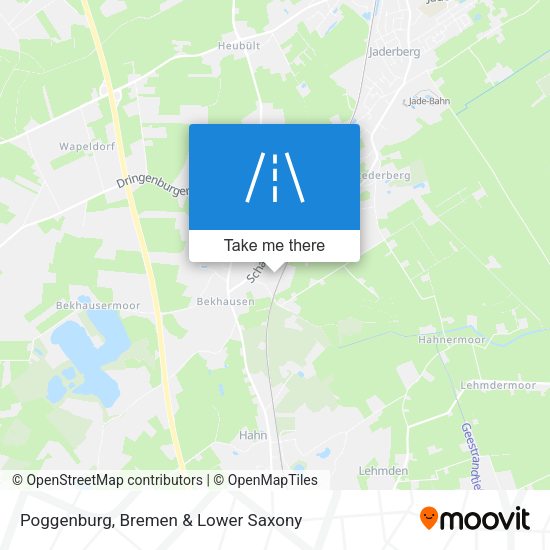 Poggenburg map