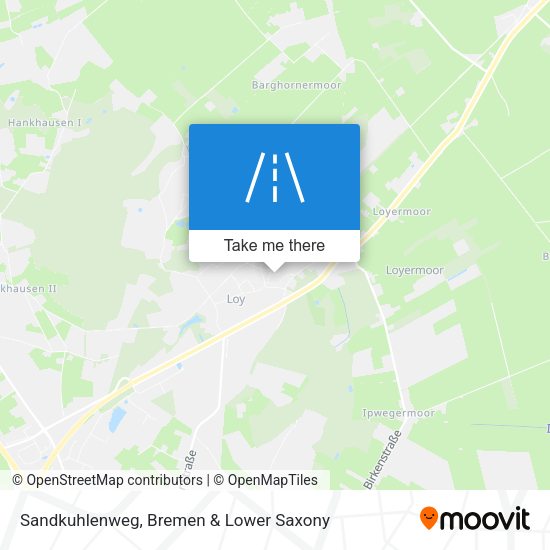 Sandkuhlenweg map