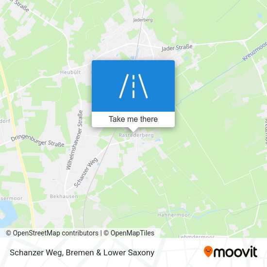 Schanzer Weg map