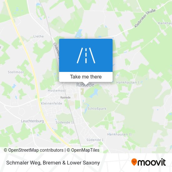 Schmaler Weg map