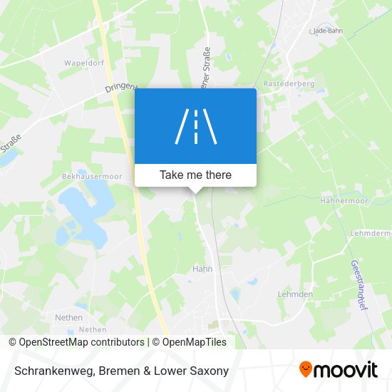 Schrankenweg map