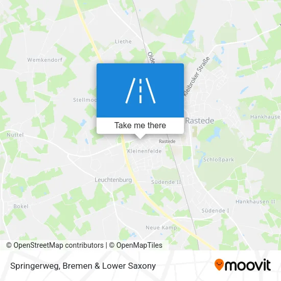 Карта Springerweg