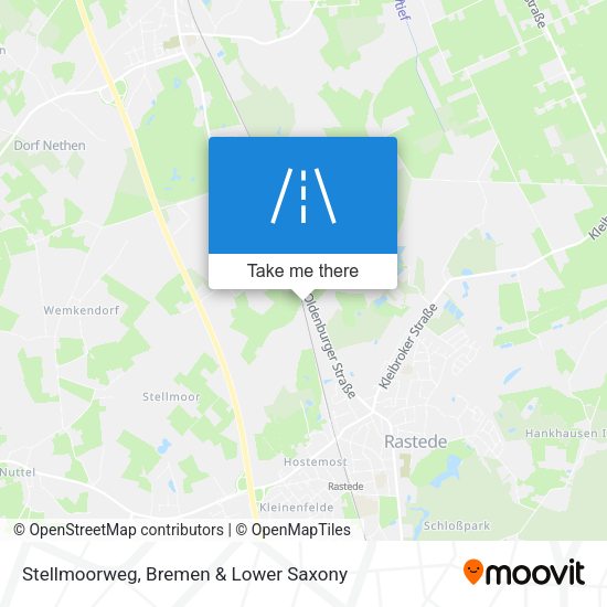 Stellmoorweg map