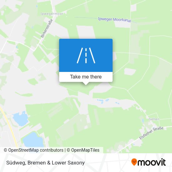 Südweg map