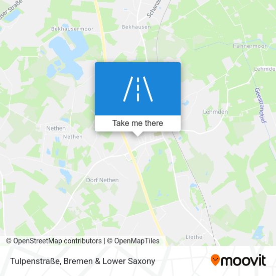 Tulpenstraße map