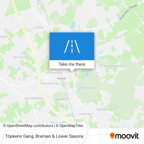 Töpkens Gang map