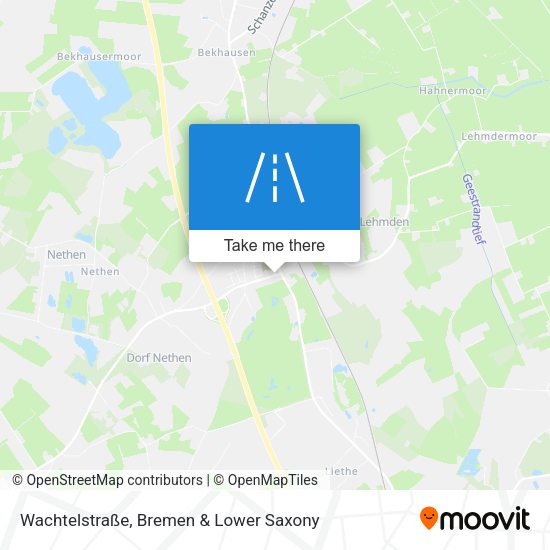 Wachtelstraße map